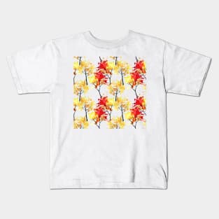 Autumn Leaves Are Falling Kids T-Shirt